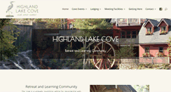 Desktop Screenshot of highlandlakecove.com